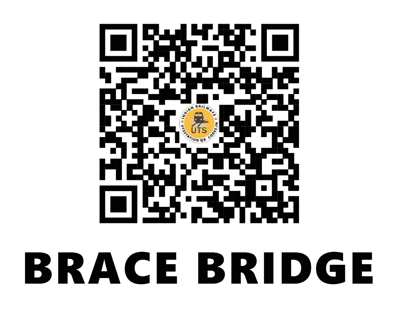 UTS QR Code for BRACE BRIDGE - BRJ - ER (WEST BENGAL)